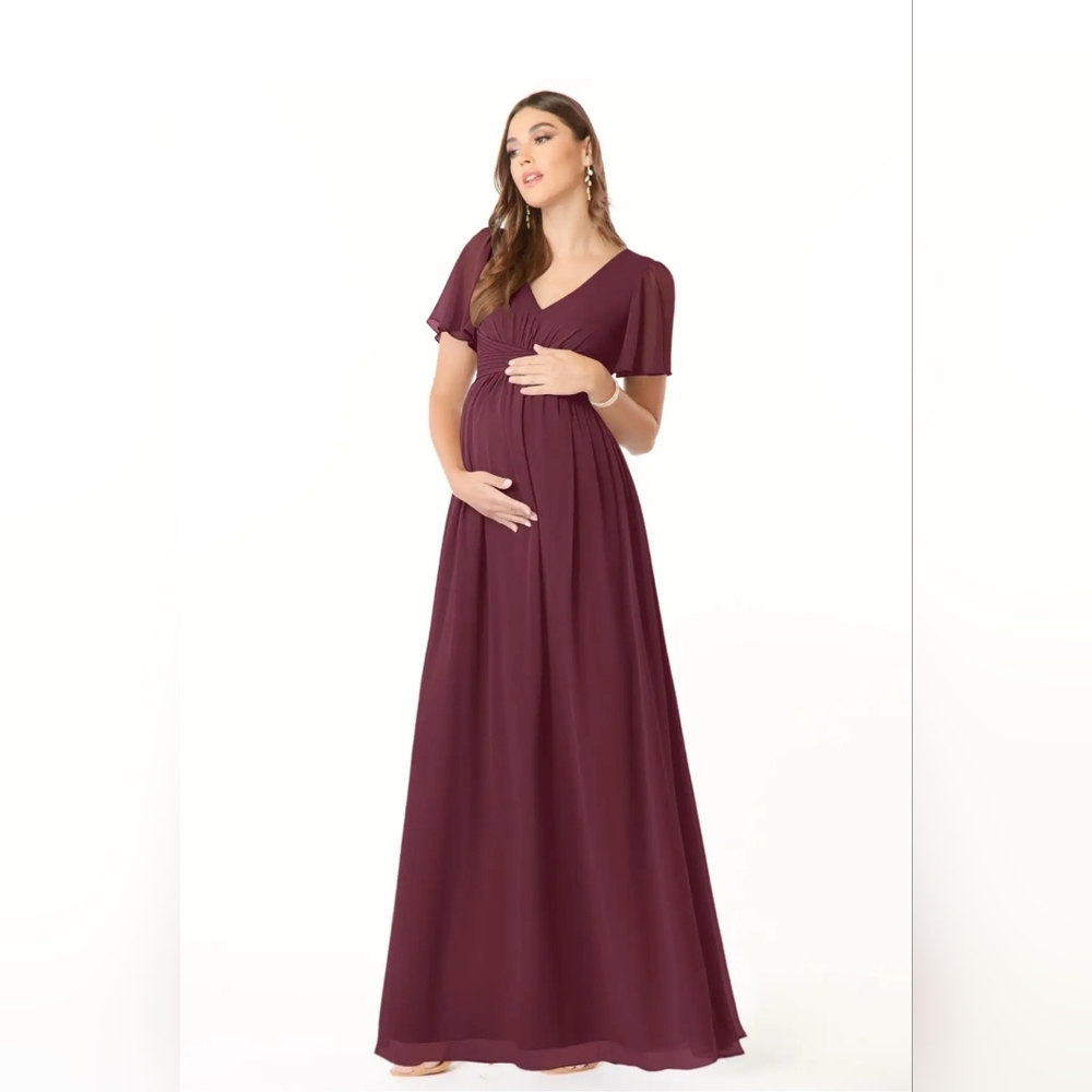 Maternity bridesmaid dress